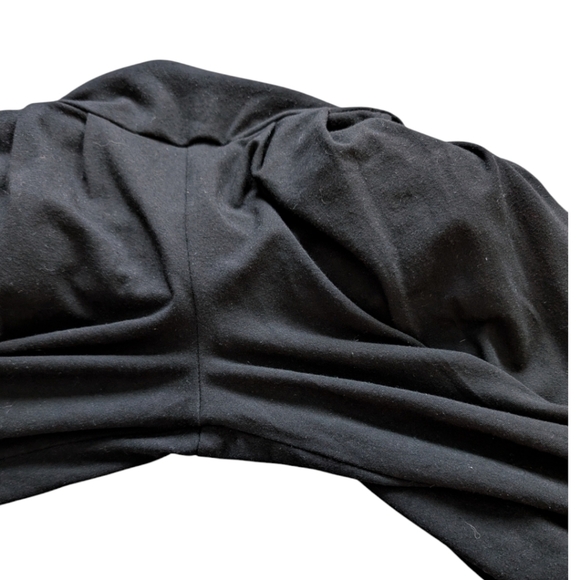 Encircled The Dressy Sweatpant Womens XS Stretch Pull On Elastic Waist Black - Picture 9 of 16